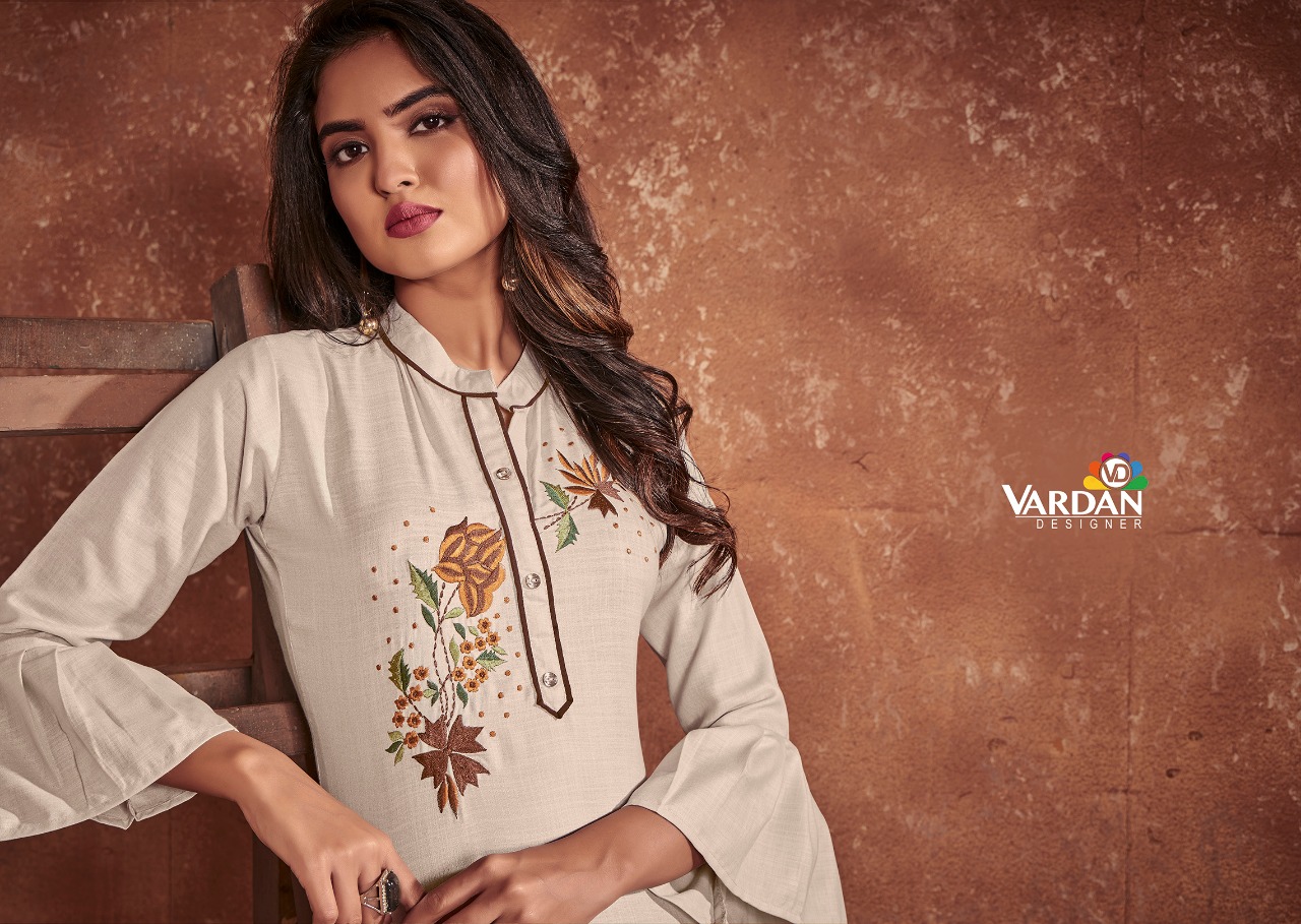 Vardan designer cloud vol 1 cotton elegant kurti catalog