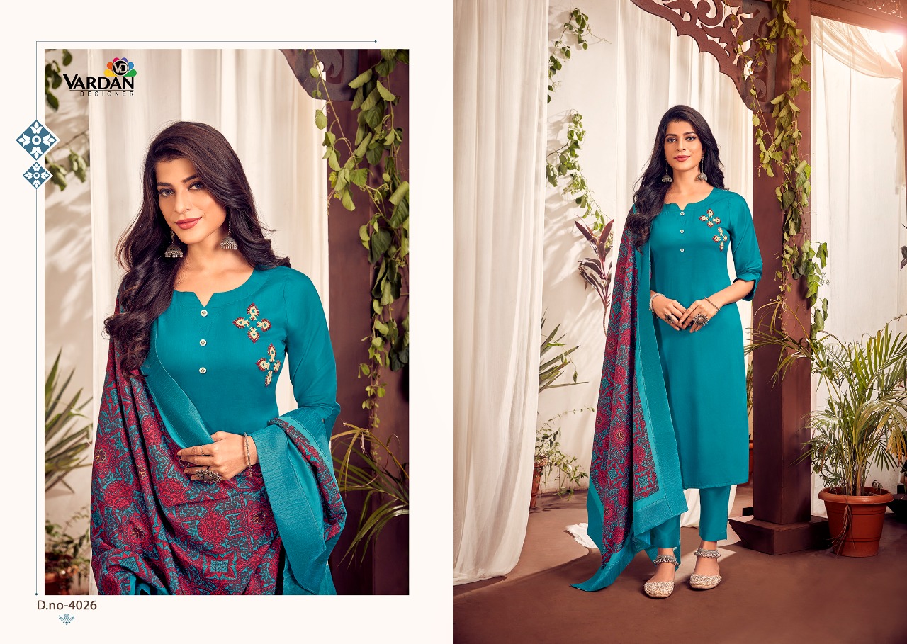 vardan designer nagma vol 2 cotton classi trendy look top bottom with dupatta catalog