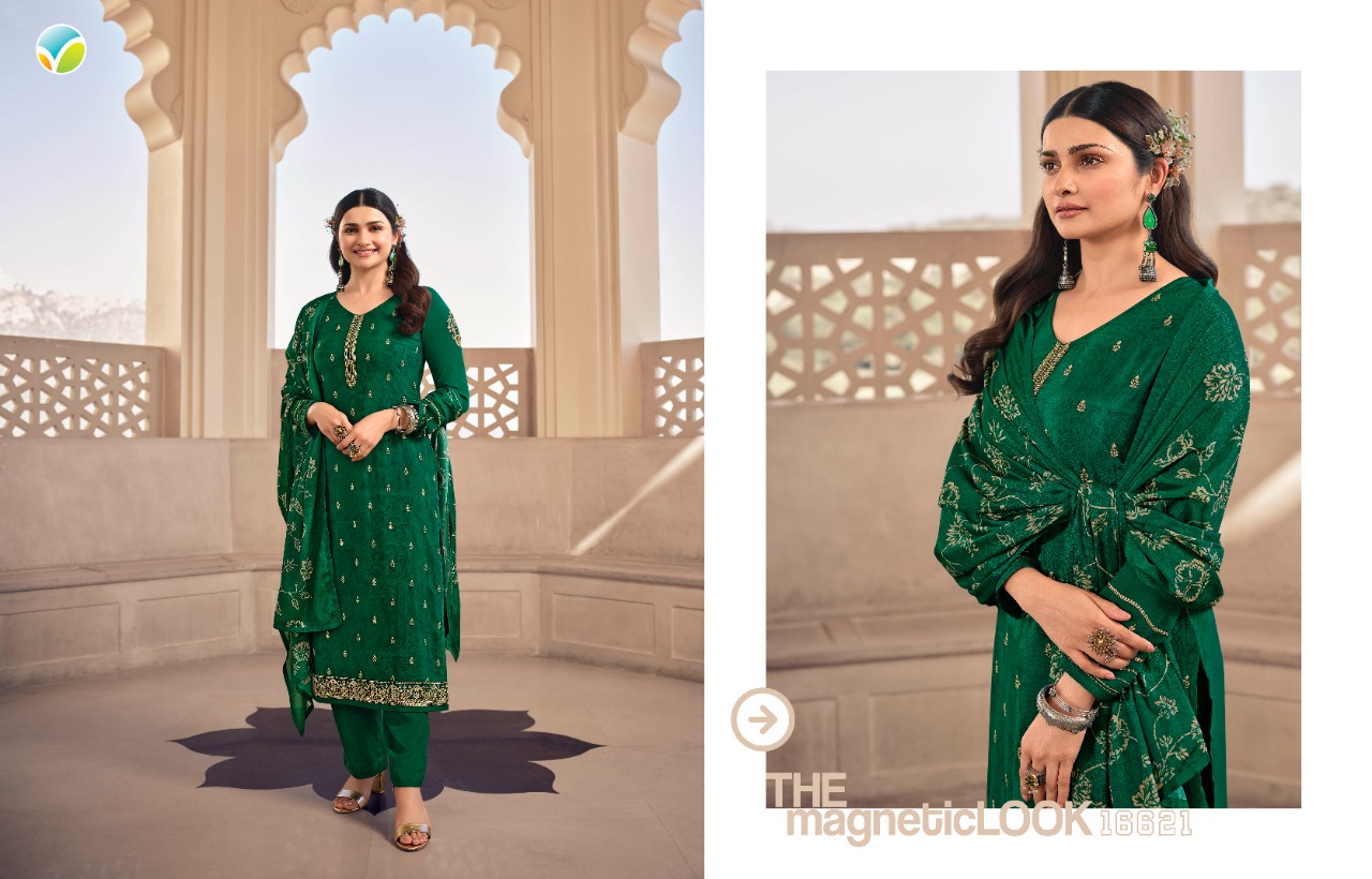 vinay fashion silkina Royal Crepe 36 Royal Crepe elegant look salwar suit catalog