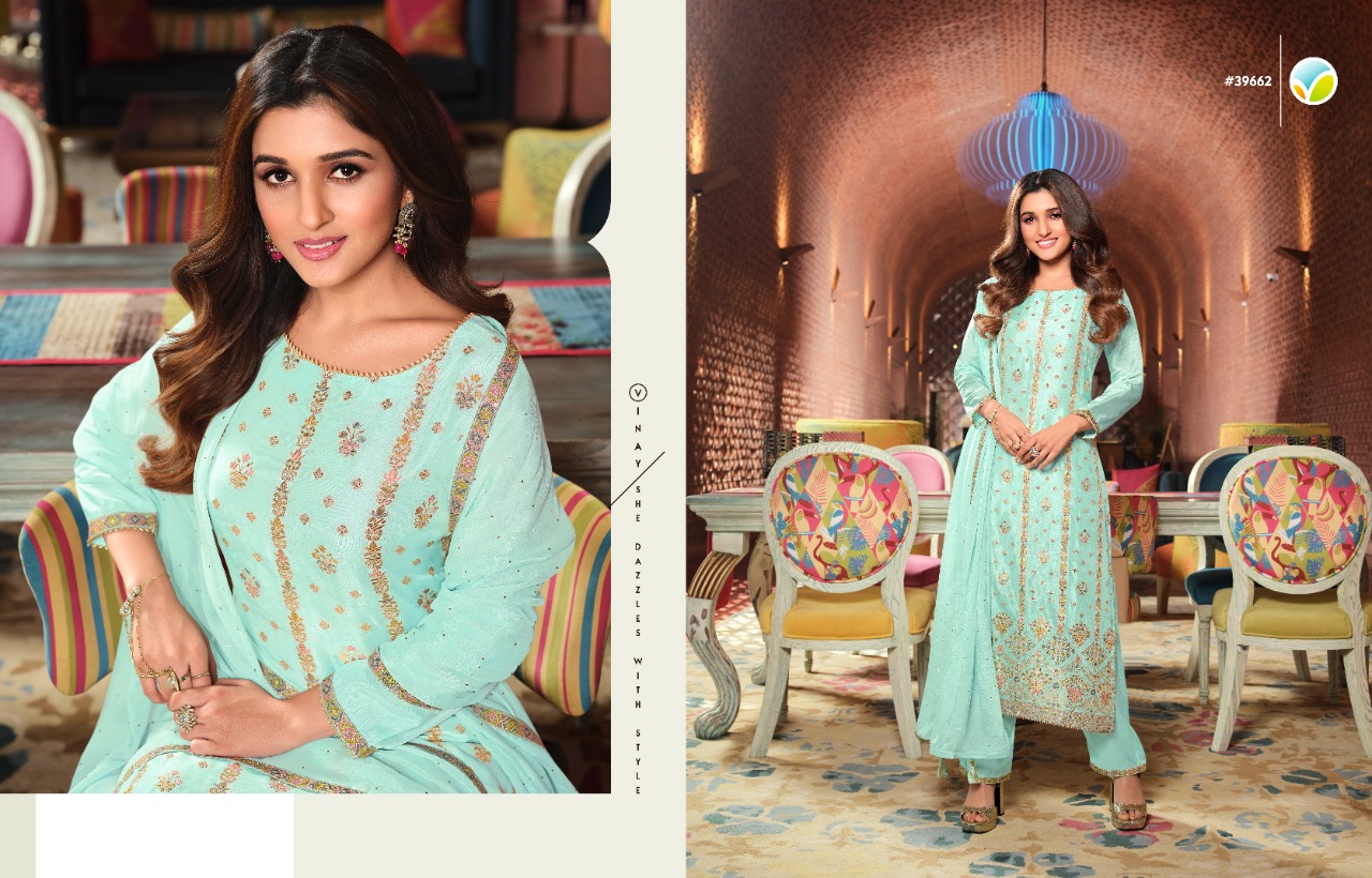 vinay fashion tumbaa shagun viscose  gorgeous look top bottom with dupatta catalog