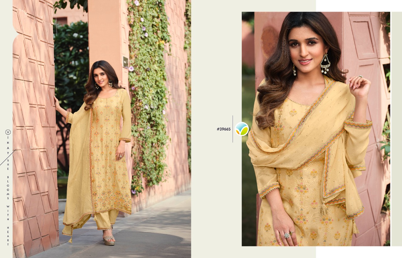 vinay fashion tumbaa shagun viscose  gorgeous look top bottom with dupatta catalog