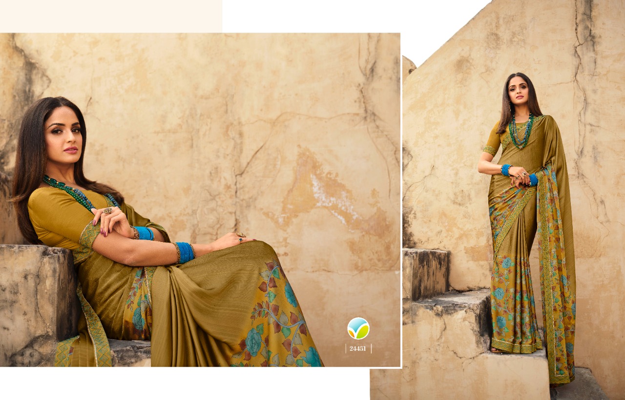 vinay fashoin sheesha starwalk 69 silk exclusive print saree catalog