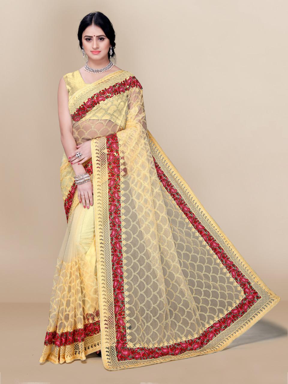 vivera international Surya Sarees soft net regal look saree catalog