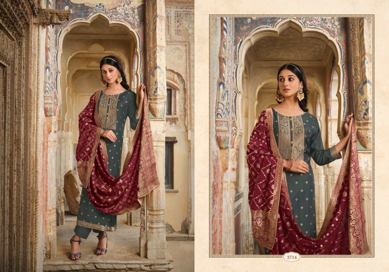 zisa charmy fiza silk festive look salwar suit catalog