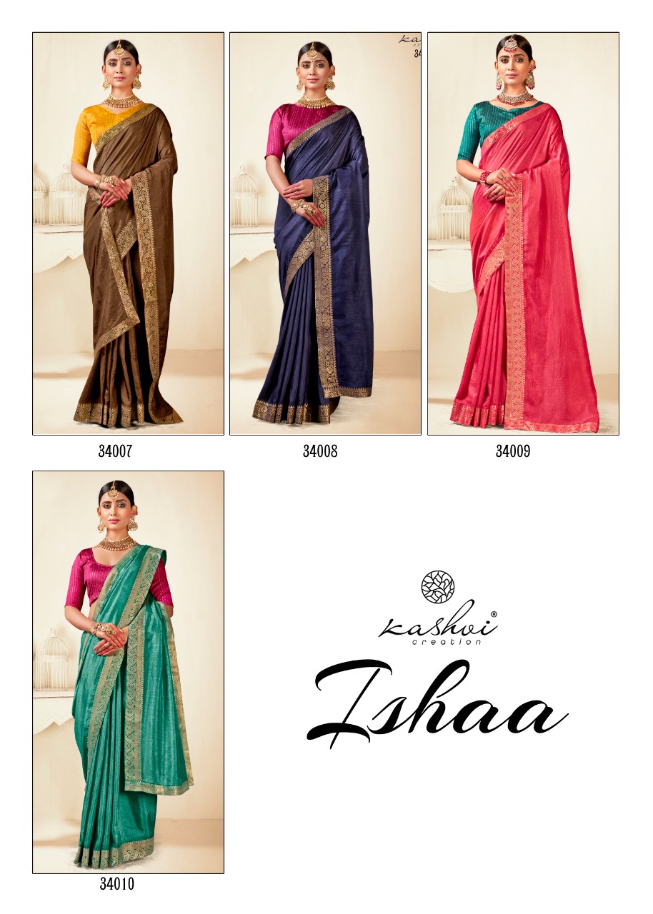 lt saree kashvi creation ishaa dola silk graceful print saree catalog