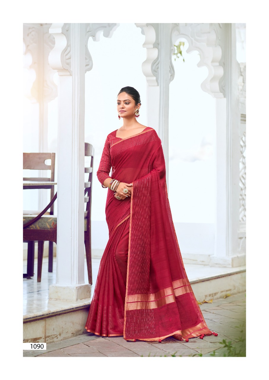 lt revanta creation vaibhisha resham Silk innovative look saree catalog