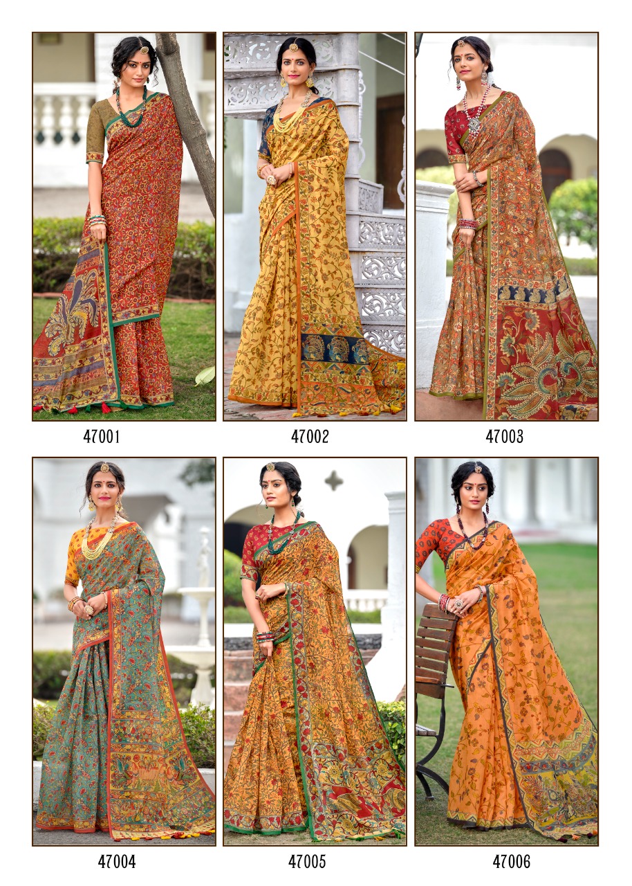 lt fashion madhubani chanderi silk regal look saree catalog