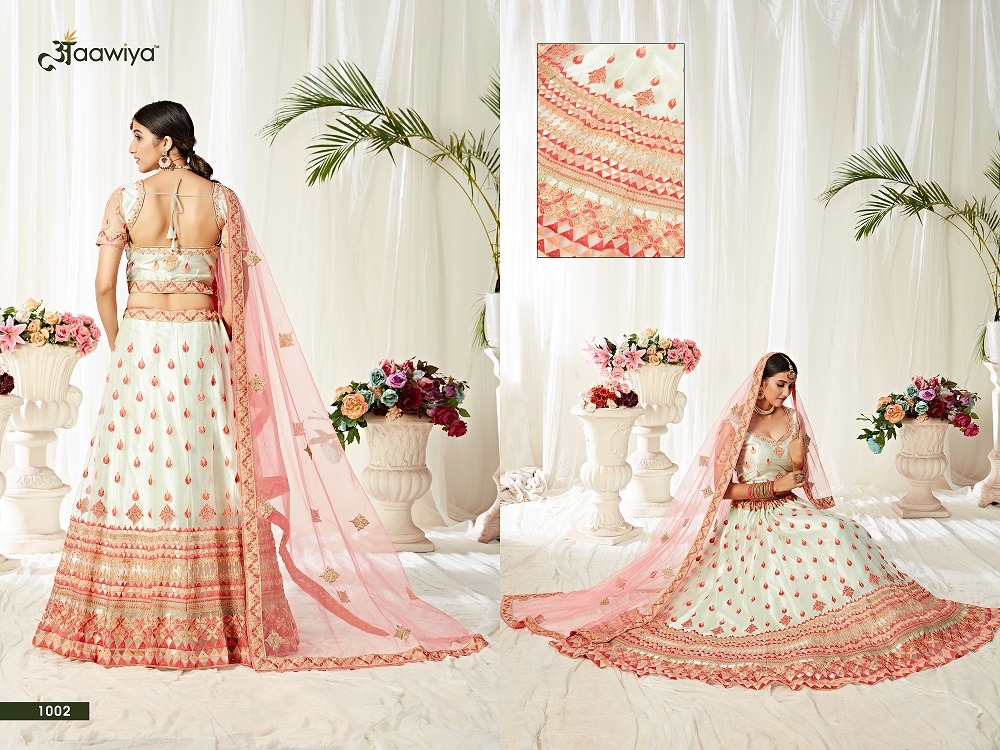 aawiya official agnilekha vol 1 butterfly net innovative style lehenga catalog