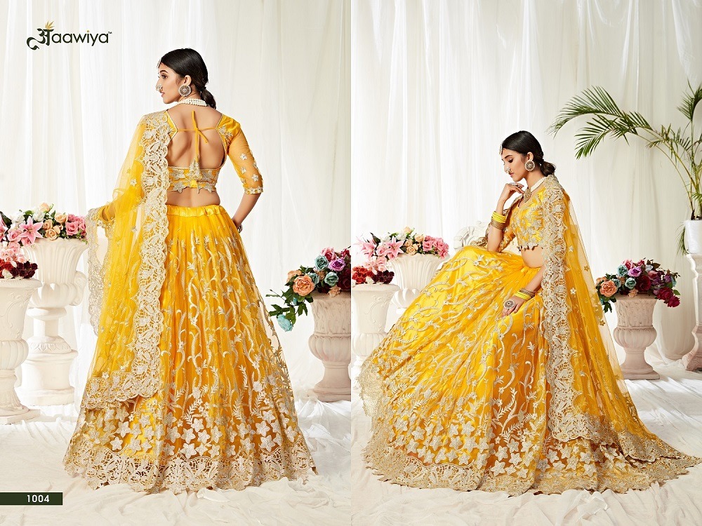 aawiya official agnilekha vol 1 butterfly net innovative style lehenga catalog