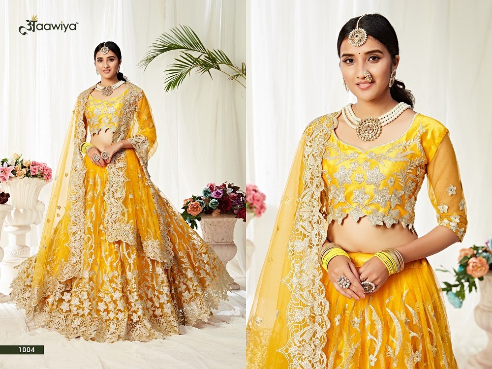 aawiya official agnilekha vol 1 butterfly net innovative style lehenga catalog