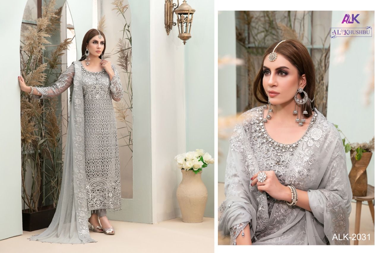 al khushbu gulzaar vol 1 georgette astonishing salwar suit catalog