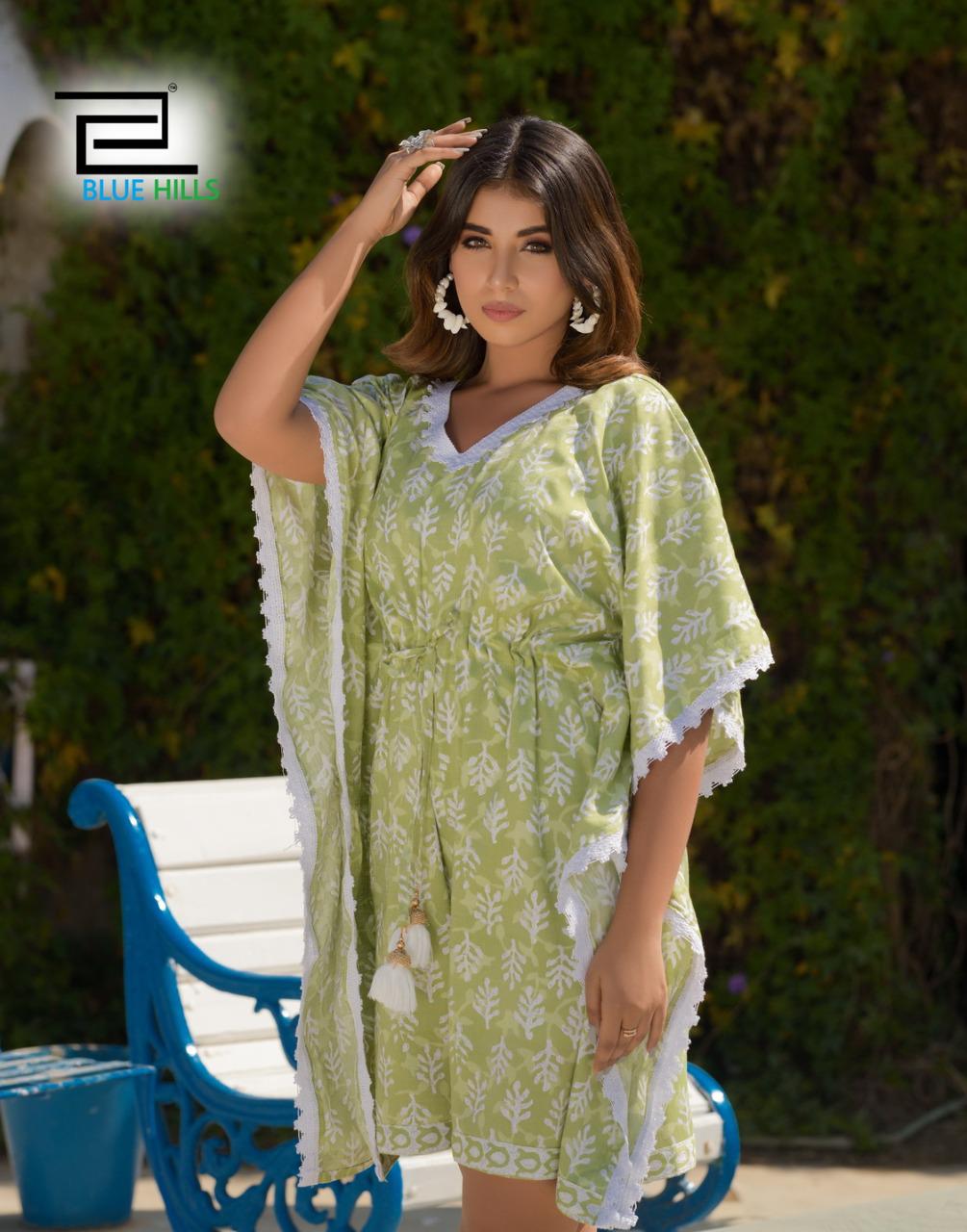 blue hills stare vol 10 rayon catchy look kaftan catalog