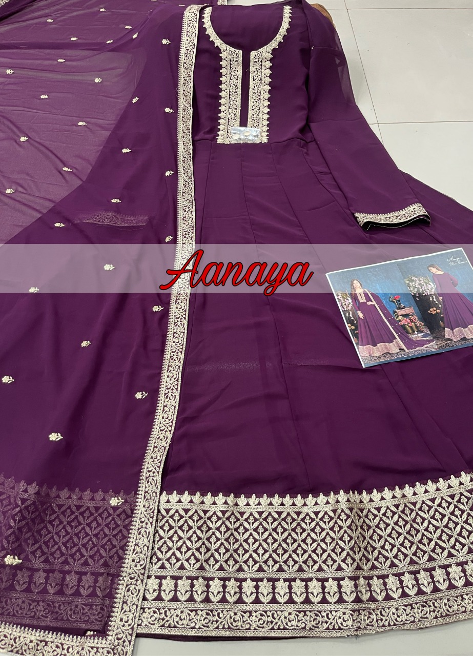 dani aanaya 3200 series vol 132 georgette catchy look salwar suit catalog