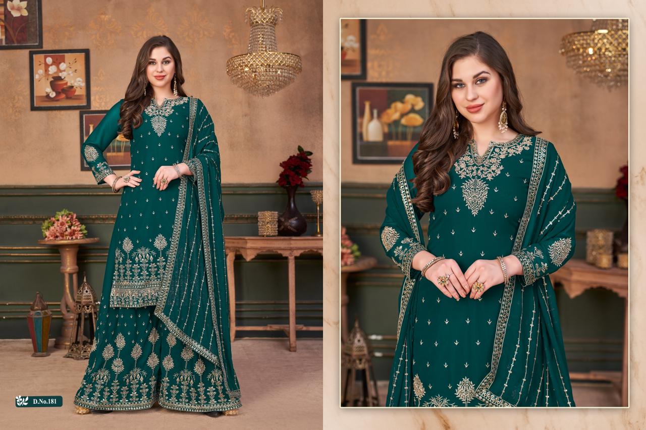 dani vaani vol 18 georgette Regal look salwar suit catalog