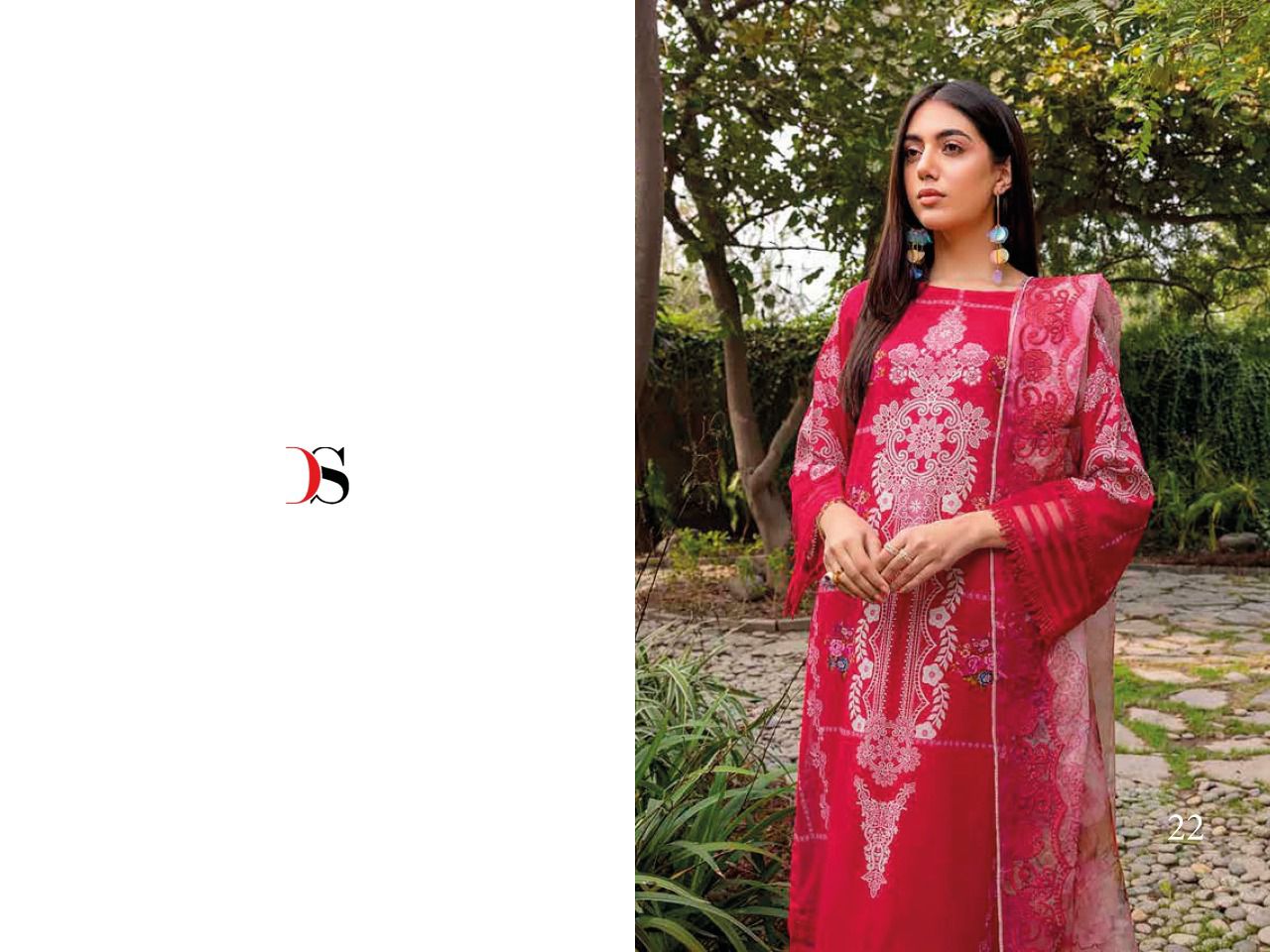 deepsy suit ainq 22 cotton attrective print salwar suit with chiffon dupatta catalog