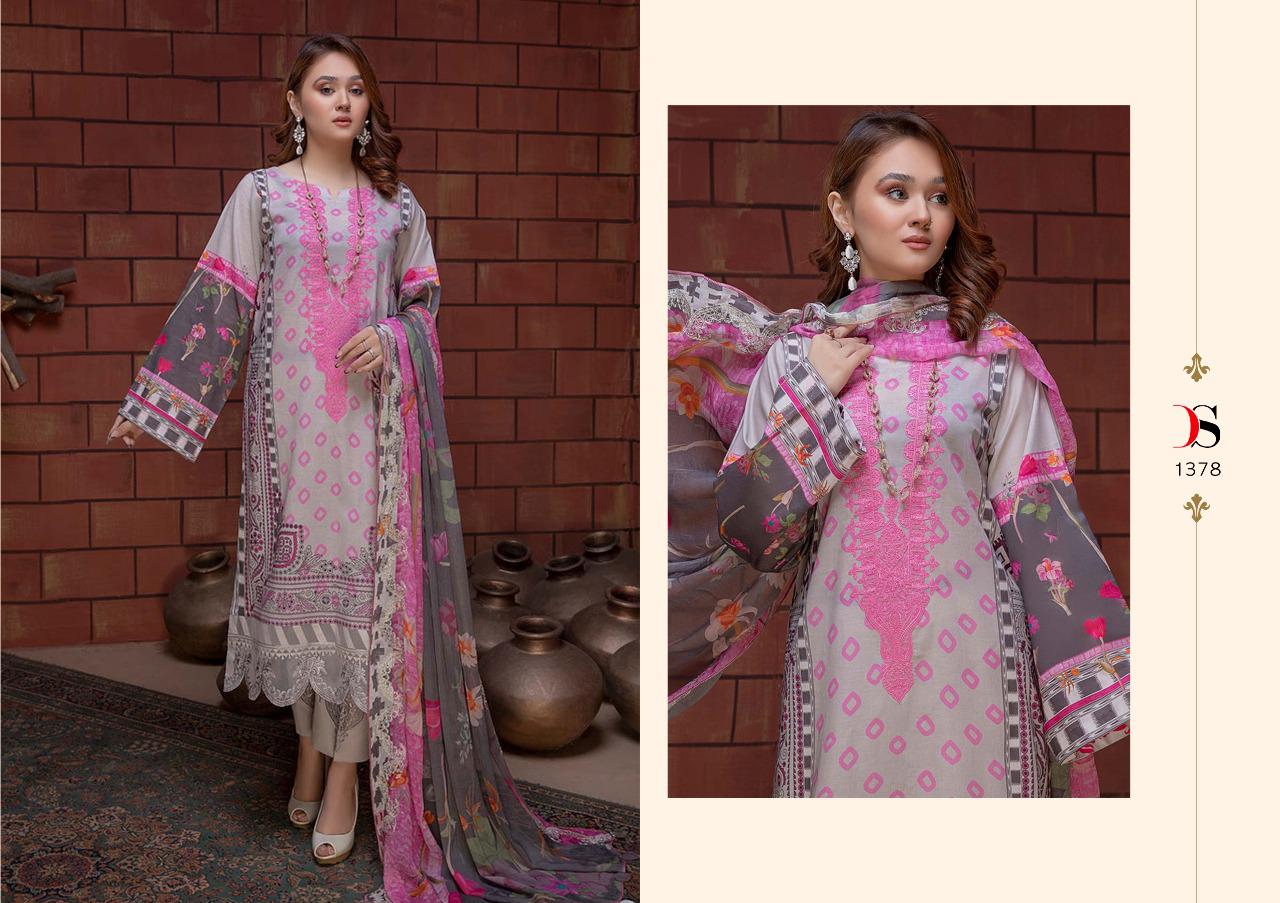 deepsy suit Charizma Combianrion cotton authentic fabric salwar suit with chiffon dupatta catalog