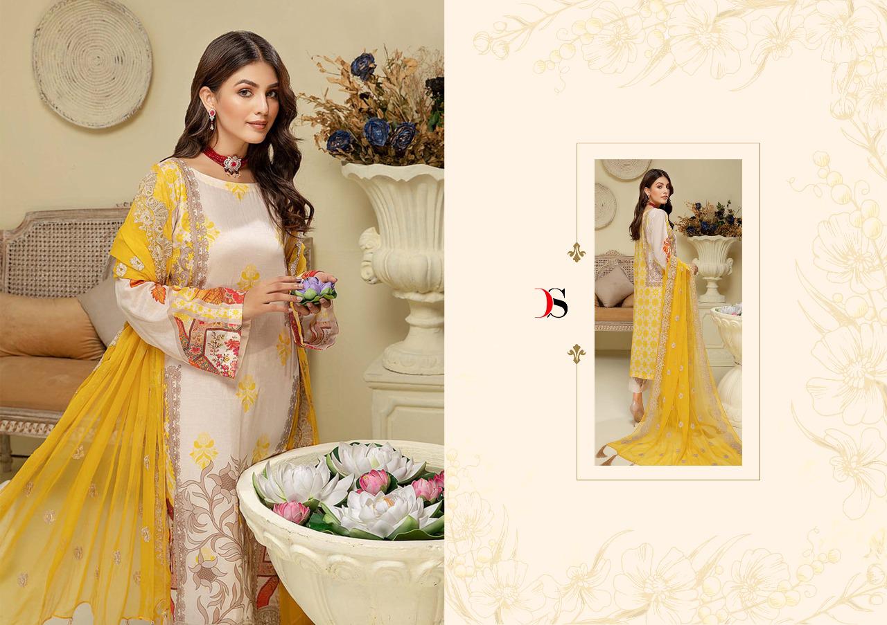 deepsy suit Charizma Combianrion cotton authentic fabric salwar suit with chiffon dupatta catalog