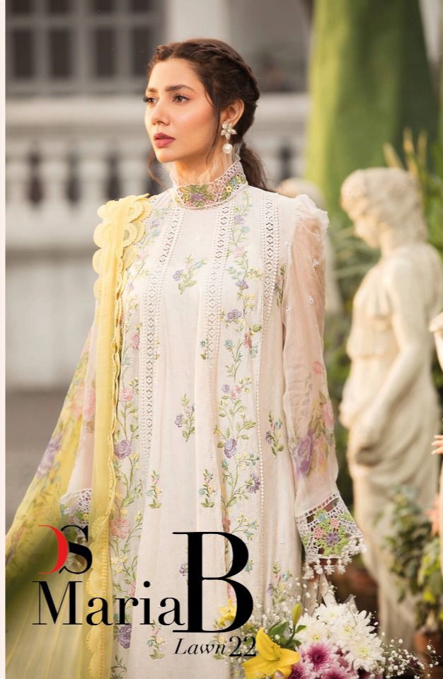 deepsy suit mariab lawn 22 cotton decent look salwar suit with cotton dupatta catalog