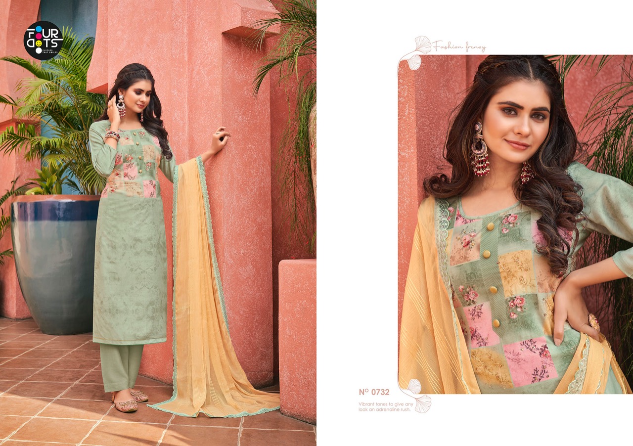 fourdots gungun musline attractive salwar suit catalog