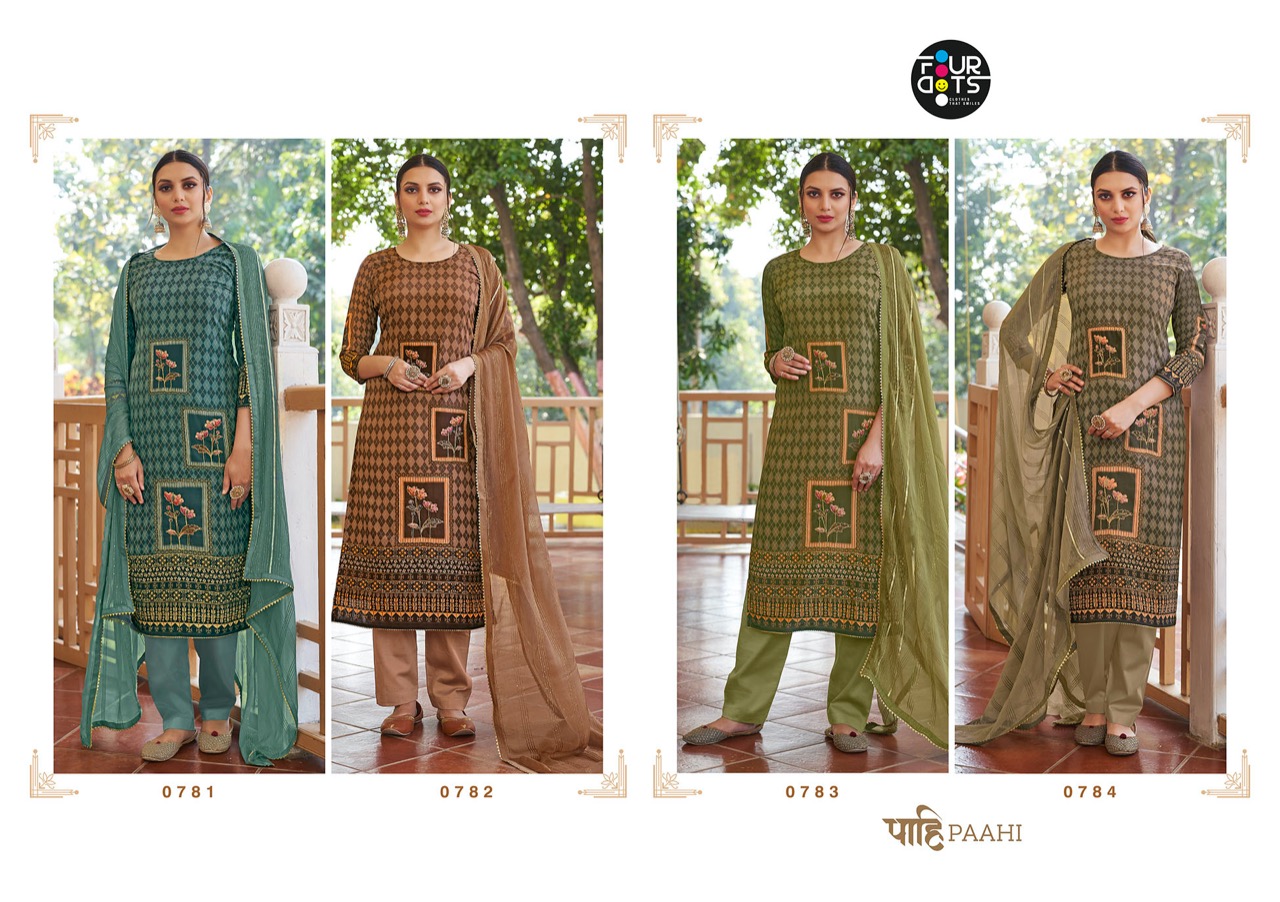 fourdots paahi parmpara elegant salwar suit catalog