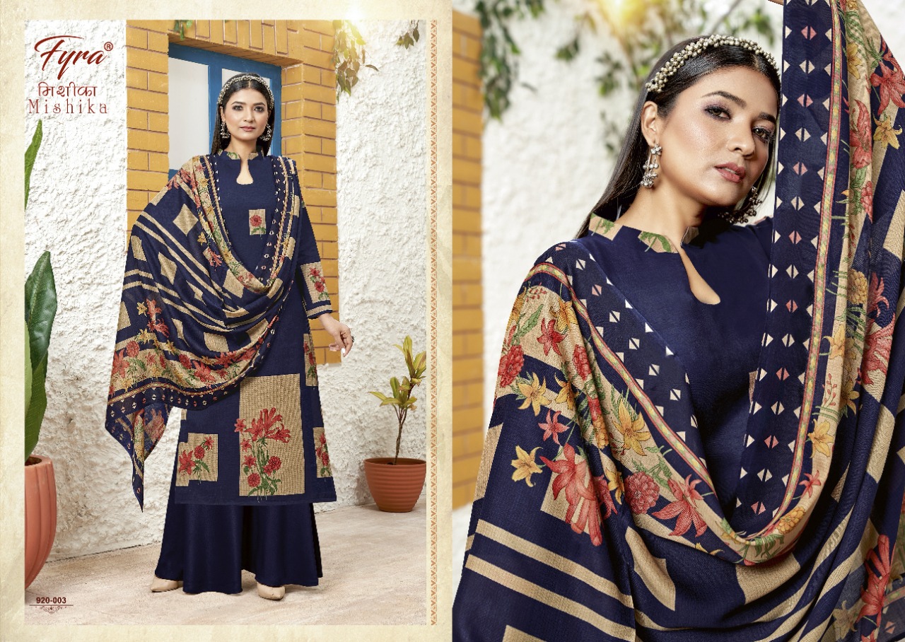 fyra alok suit mishika cotton graceful print salwar suit catalog