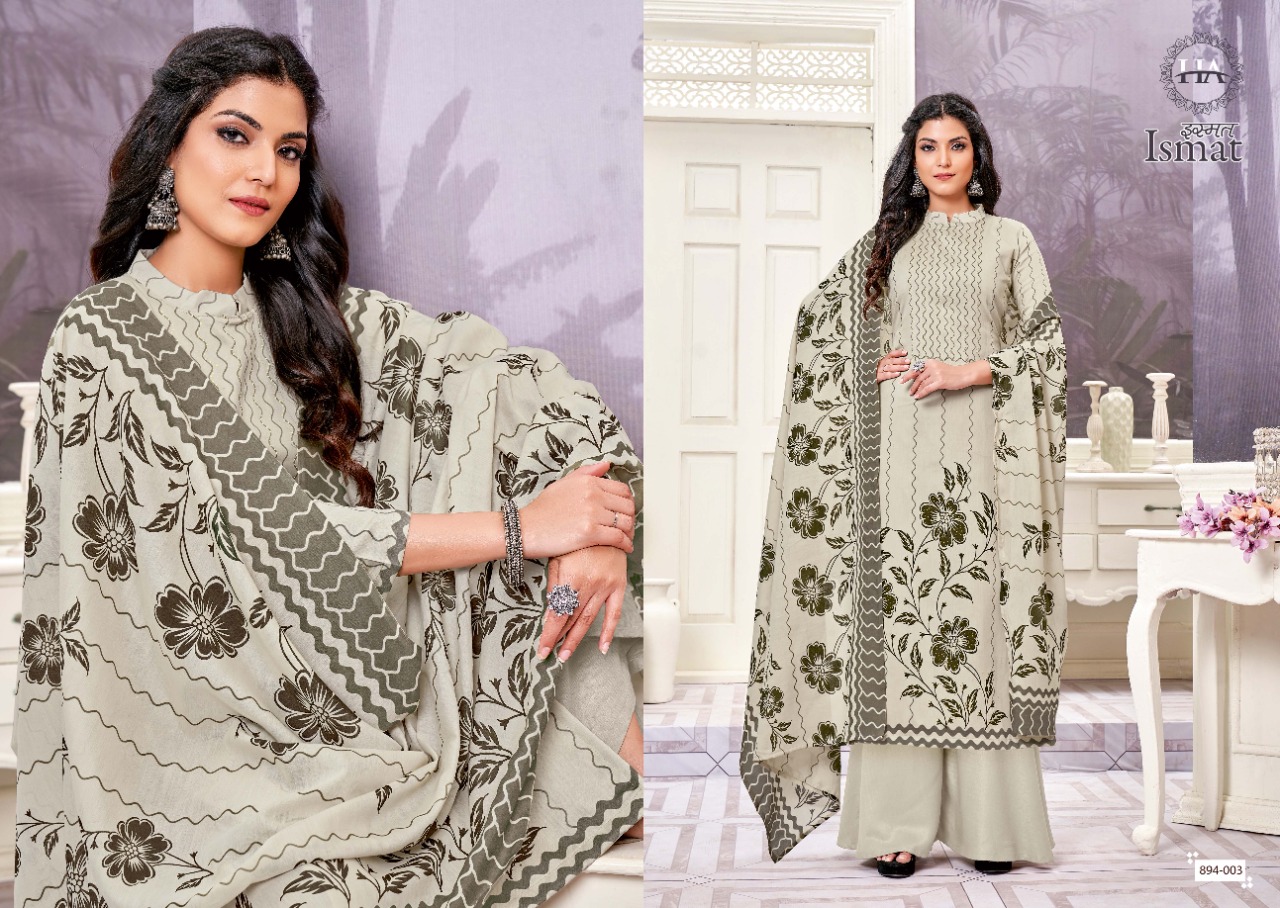 Harshit Fashion alok suit ismat zam innovative print salwar suit catalog