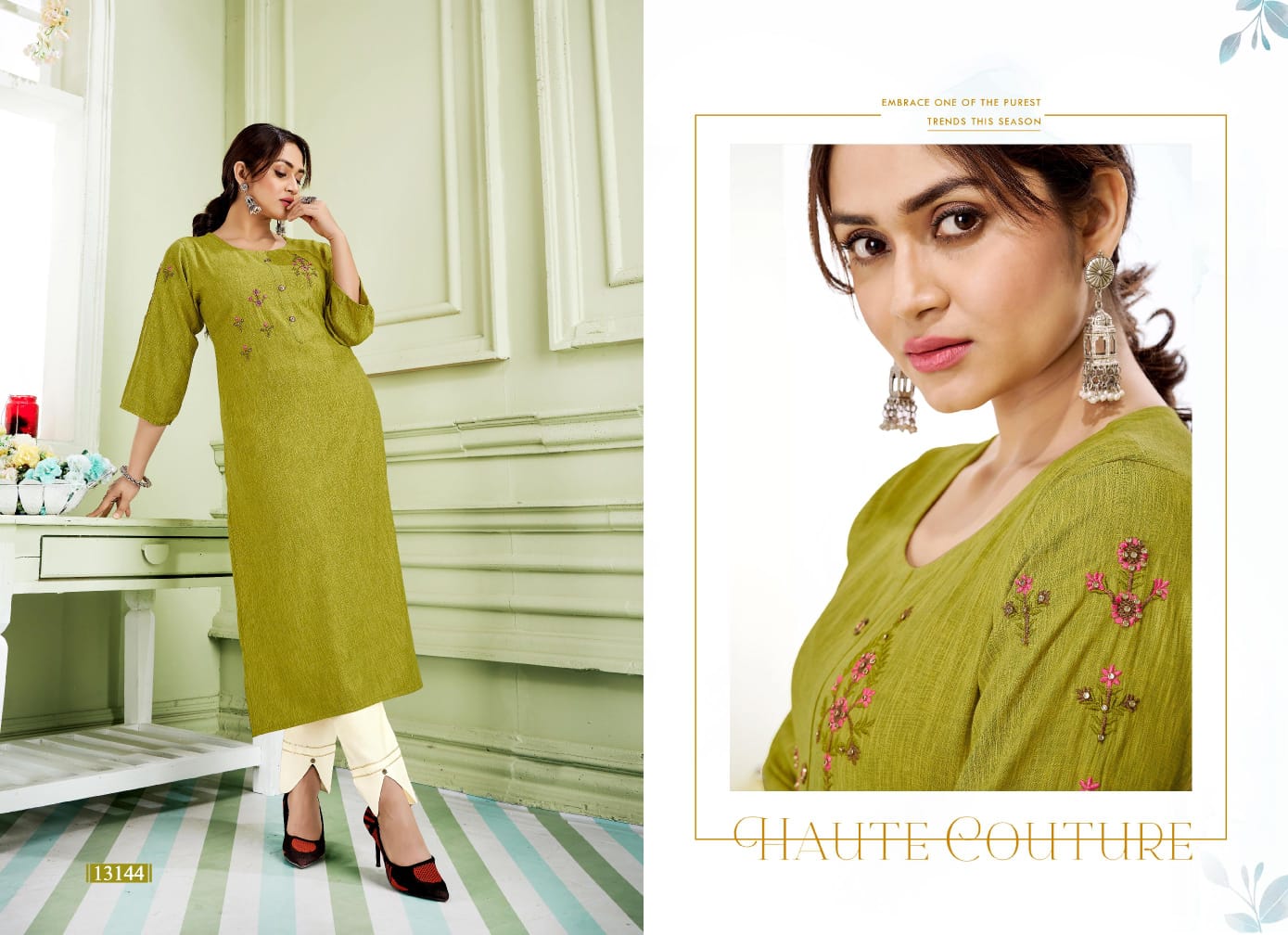 kalaroop by kajree janjar rayon attractive look kurti catalog