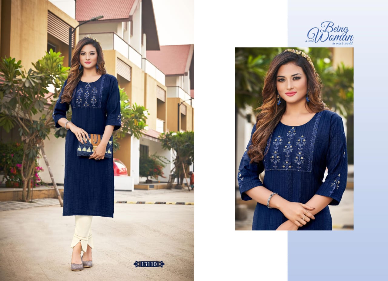 kalaroop by kajree score rayon attractive kurti catalog