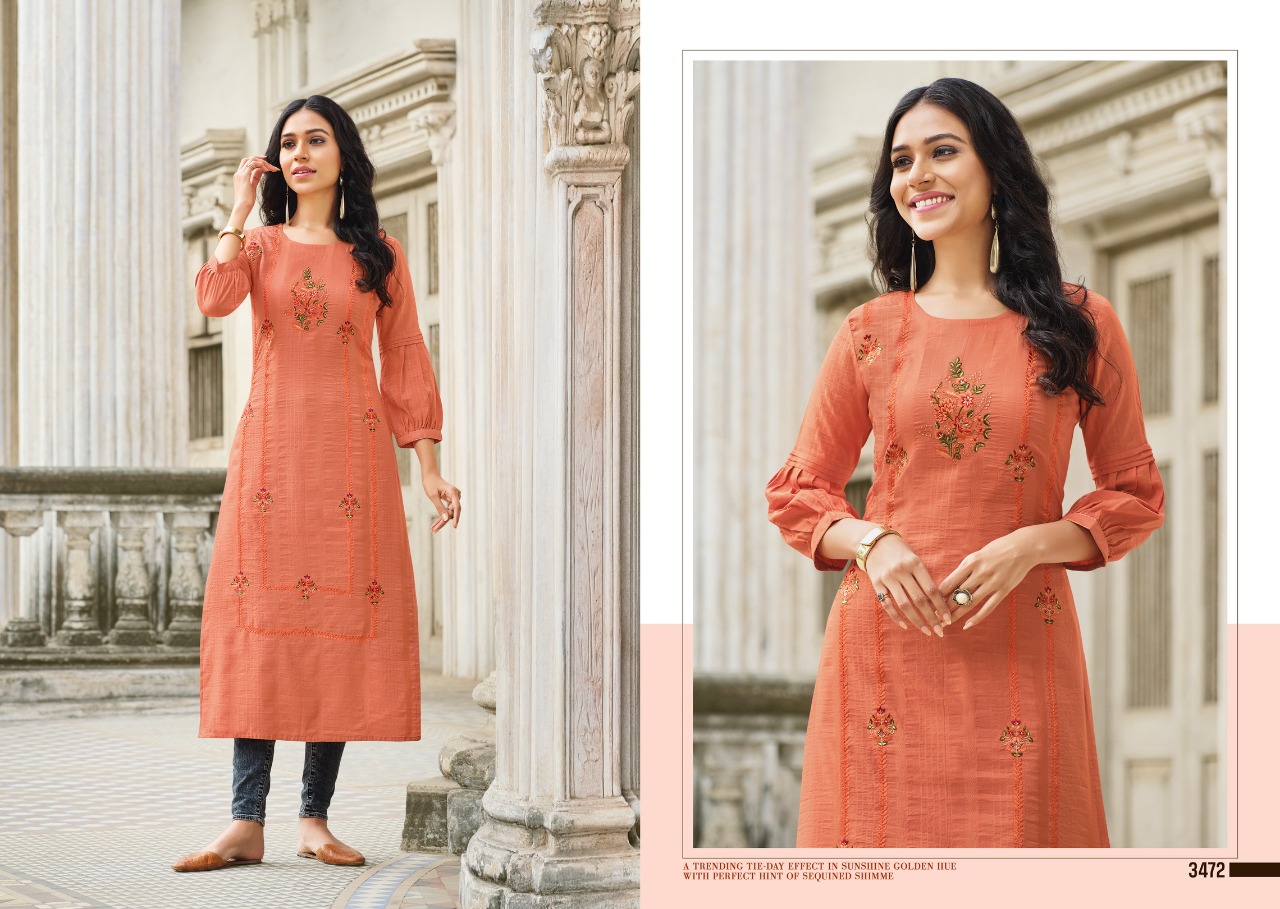 kessi rangoon butterfly naylon viscose exclusive look kurti catalog