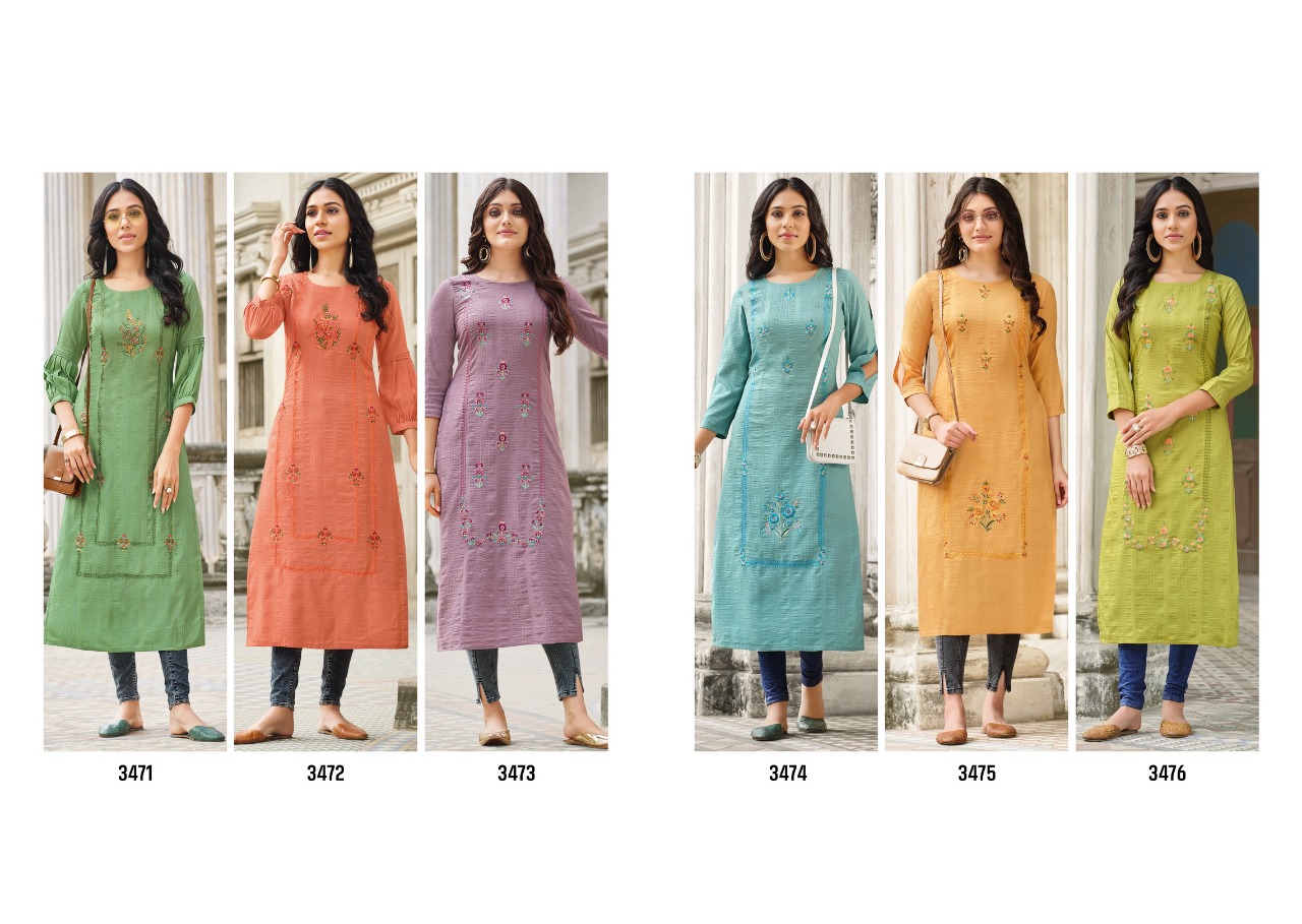 kessi rangoon butterfly naylon viscose exclusive look kurti catalog