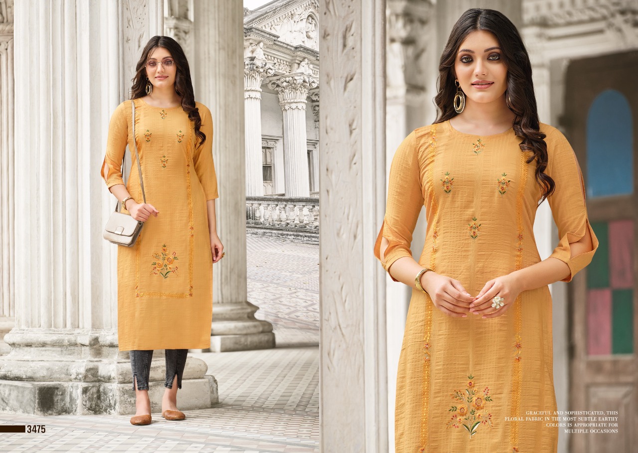 kessi rangoon butterfly naylon viscose exclusive look kurti catalog