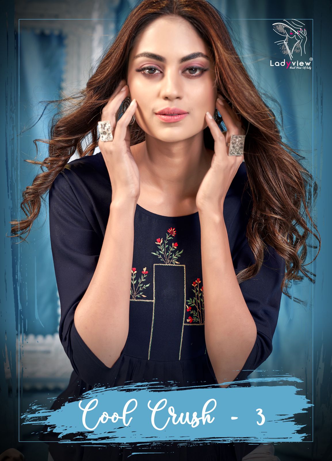 ladview cool crush vol 3 rayon affordable kurti catalog