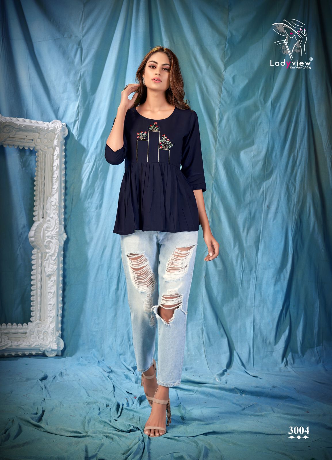 ladview cool crush vol 3 rayon affordable kurti catalog