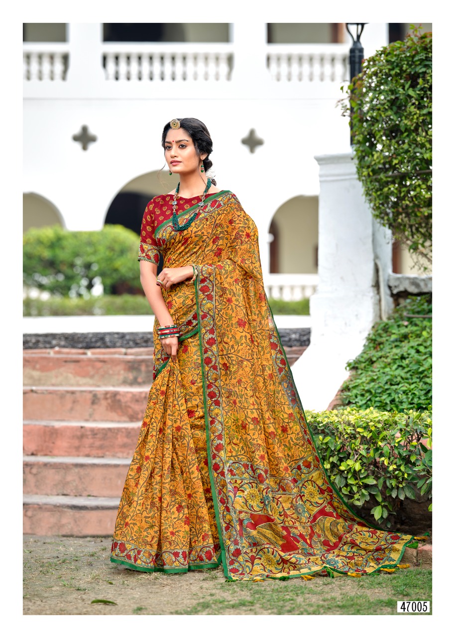 lt fashion madhubani chanderi silk regal look saree catalog