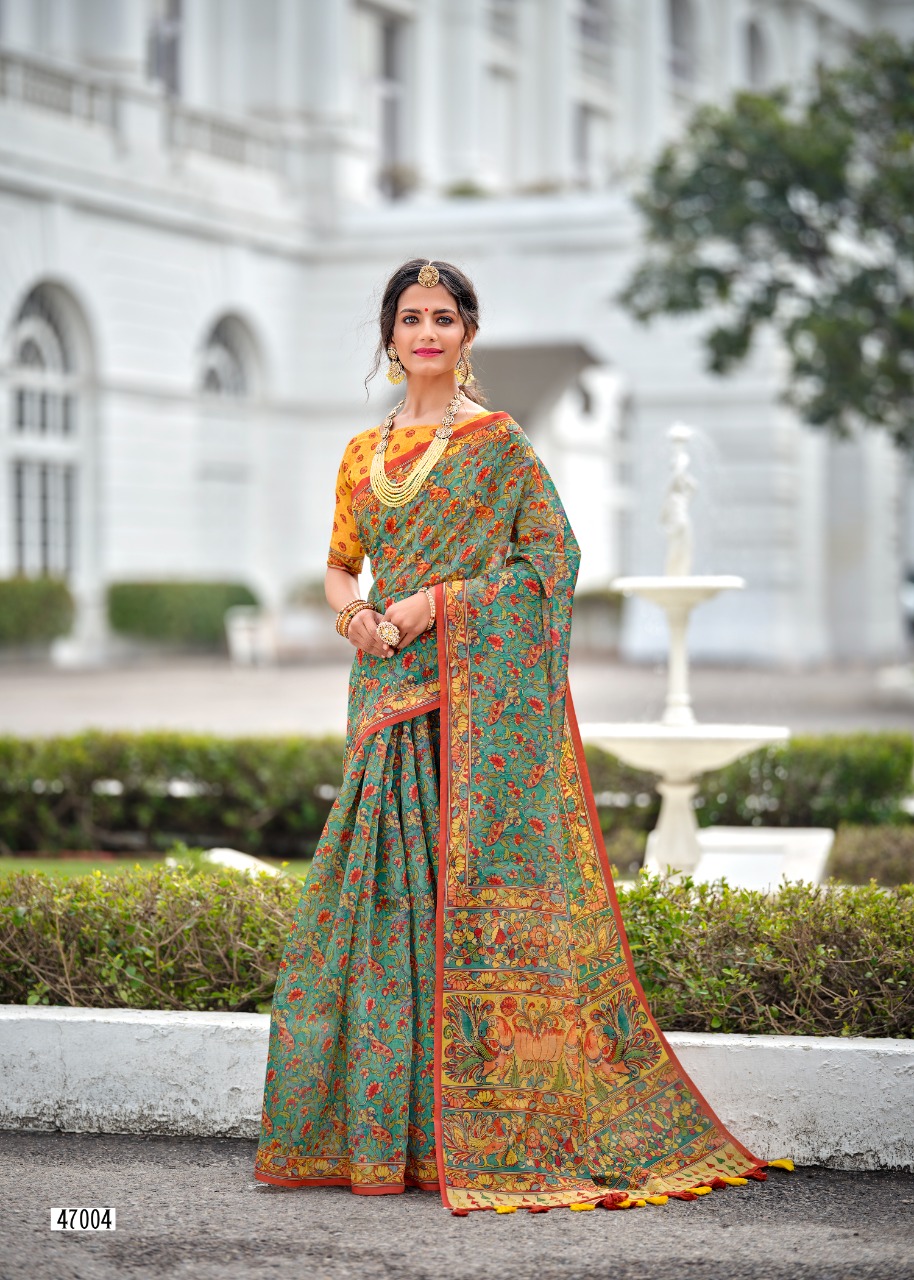 lt fashion madhubani chanderi silk regal look saree catalog