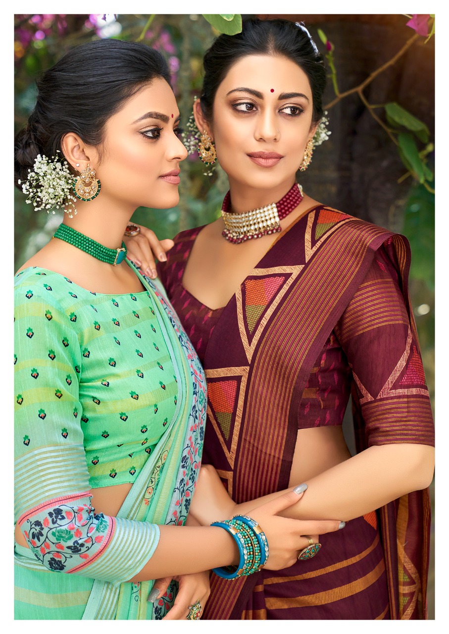 lt fashion parasmani cotton regal look saree catalog