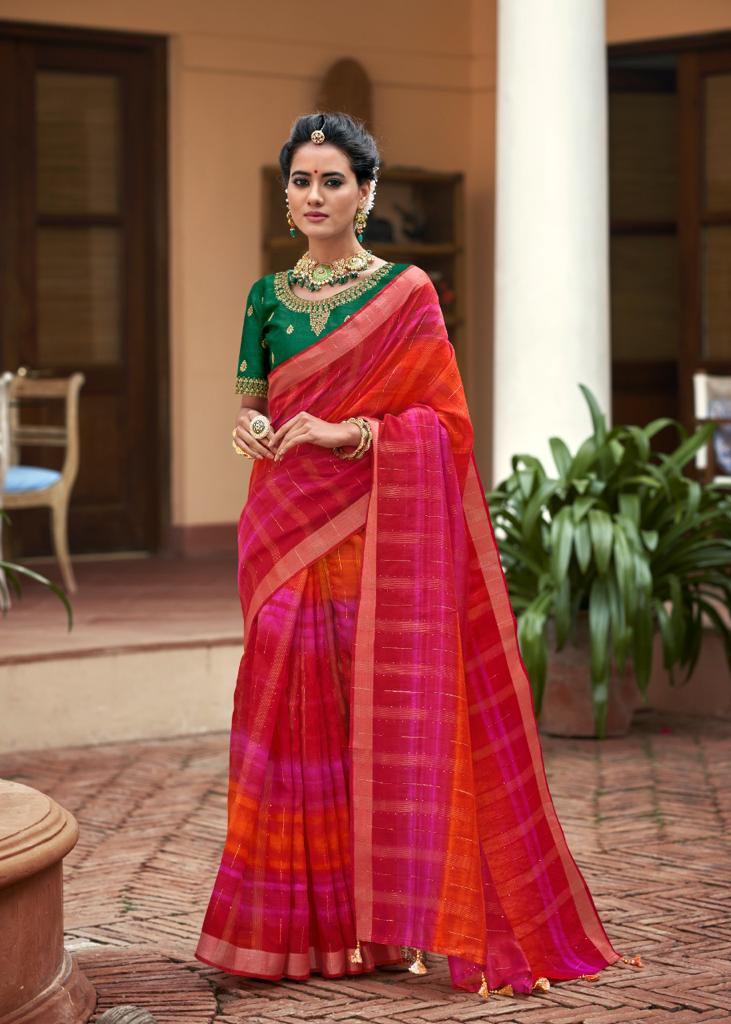 lt fashion shivangi linen astonishing saree catalog