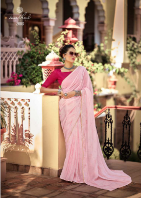 lt kashvi creation zeel wightless exclusive print saree catalog