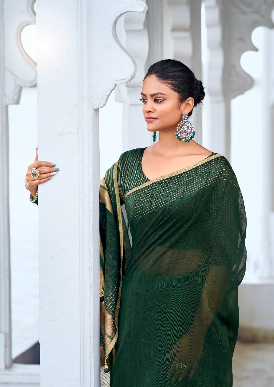 lt revanta creation vaibhisha resham Silk innovative look saree catalog