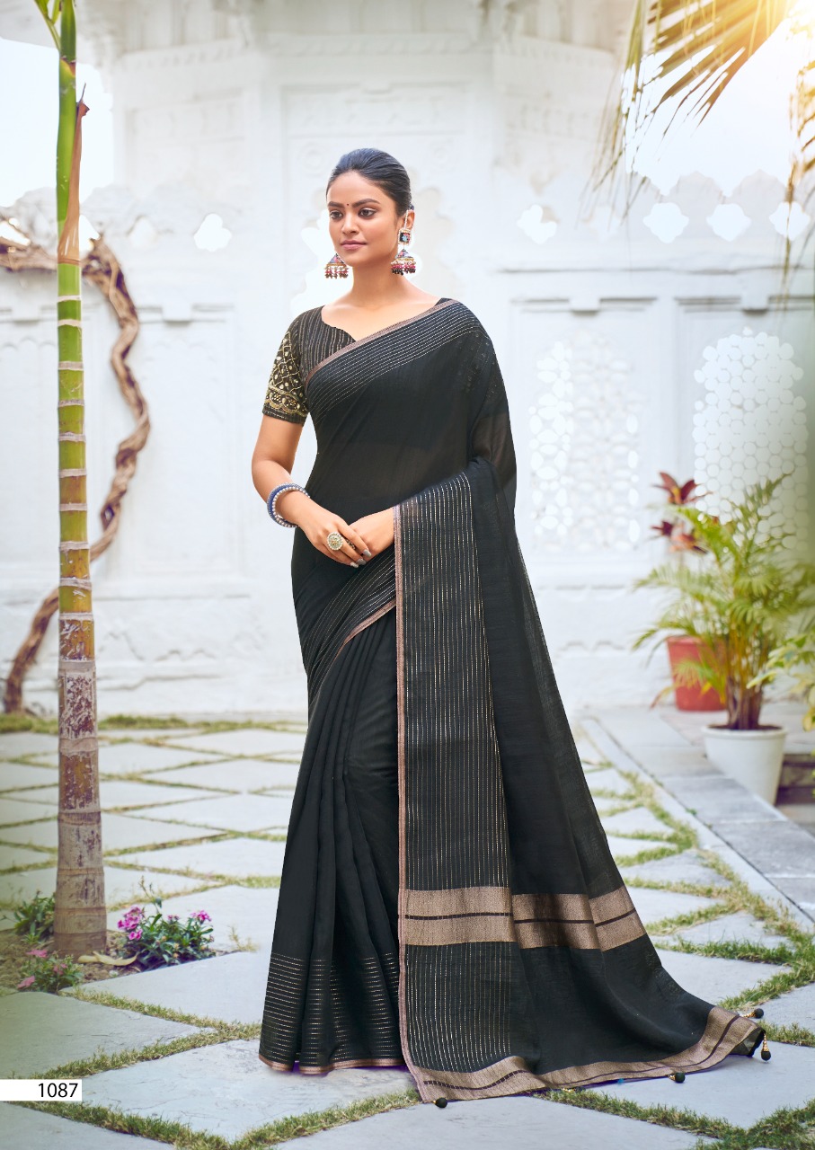 lt revanta creation vaibhisha resham Silk innovative look saree catalog