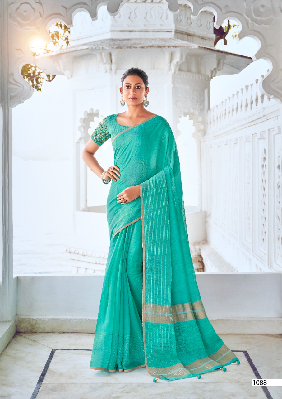 lt revanta creation vaibhisha resham Silk innovative look saree catalog