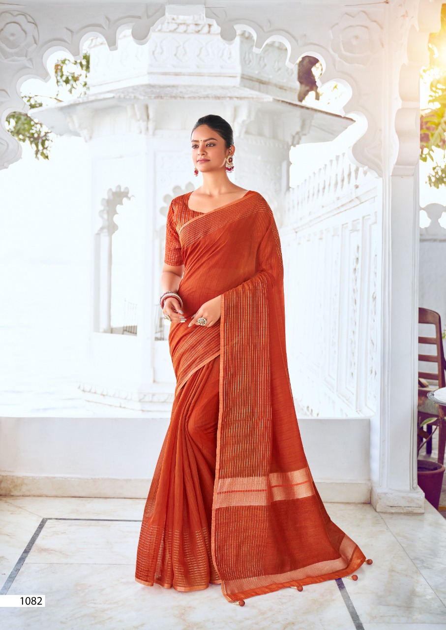 lt revanta creation vaibhisha resham Silk innovative look saree catalog