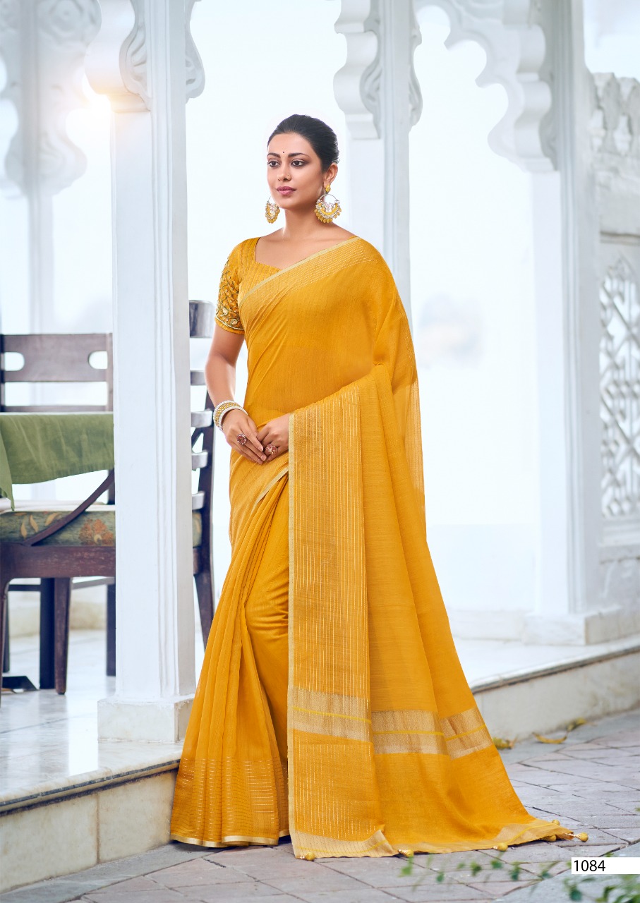 lt revanta creation vaibhisha resham Silk innovative look saree catalog