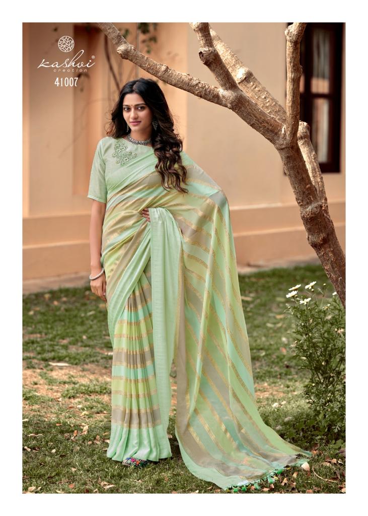 lt saree kashvi creation shlok georgette graceful print saree catalog