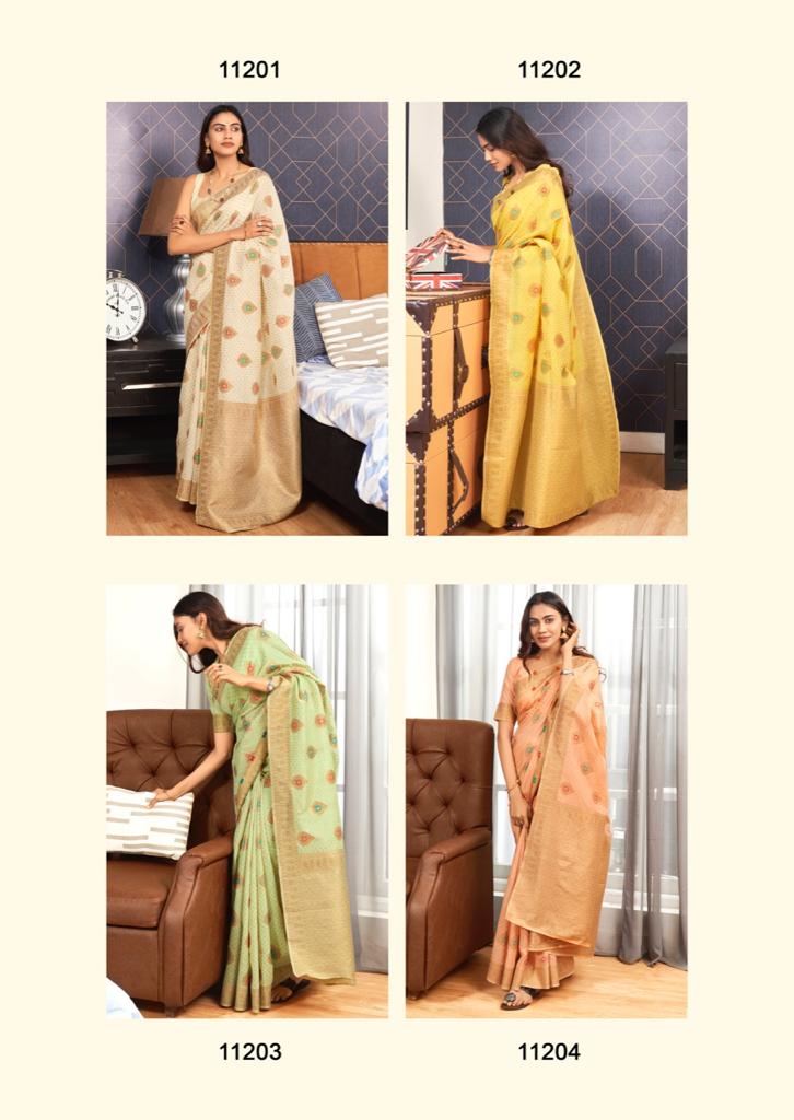 lt saree revanta creation falguni cotton graceful print saree catalog