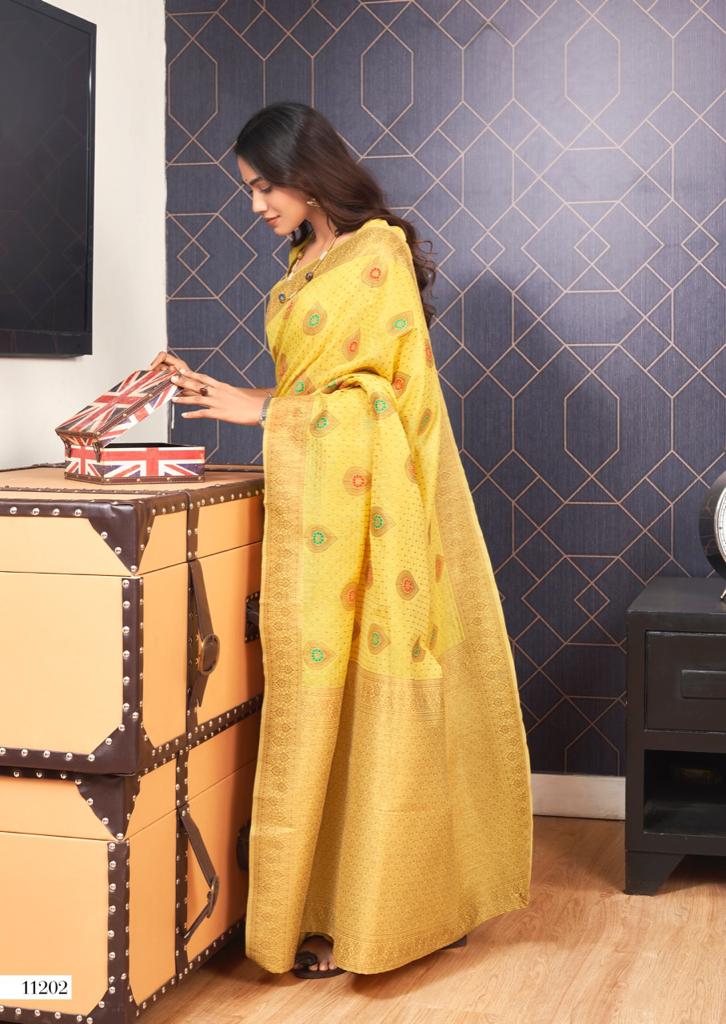 lt saree revanta creation falguni cotton graceful print saree catalog