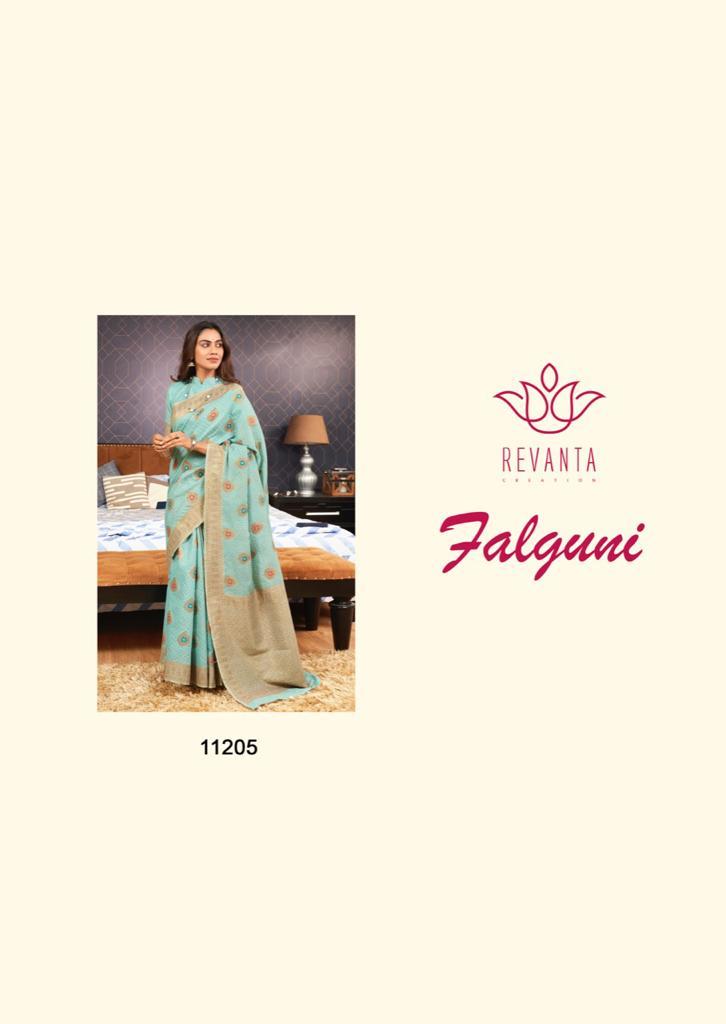 lt saree revanta creation falguni cotton graceful print saree catalog