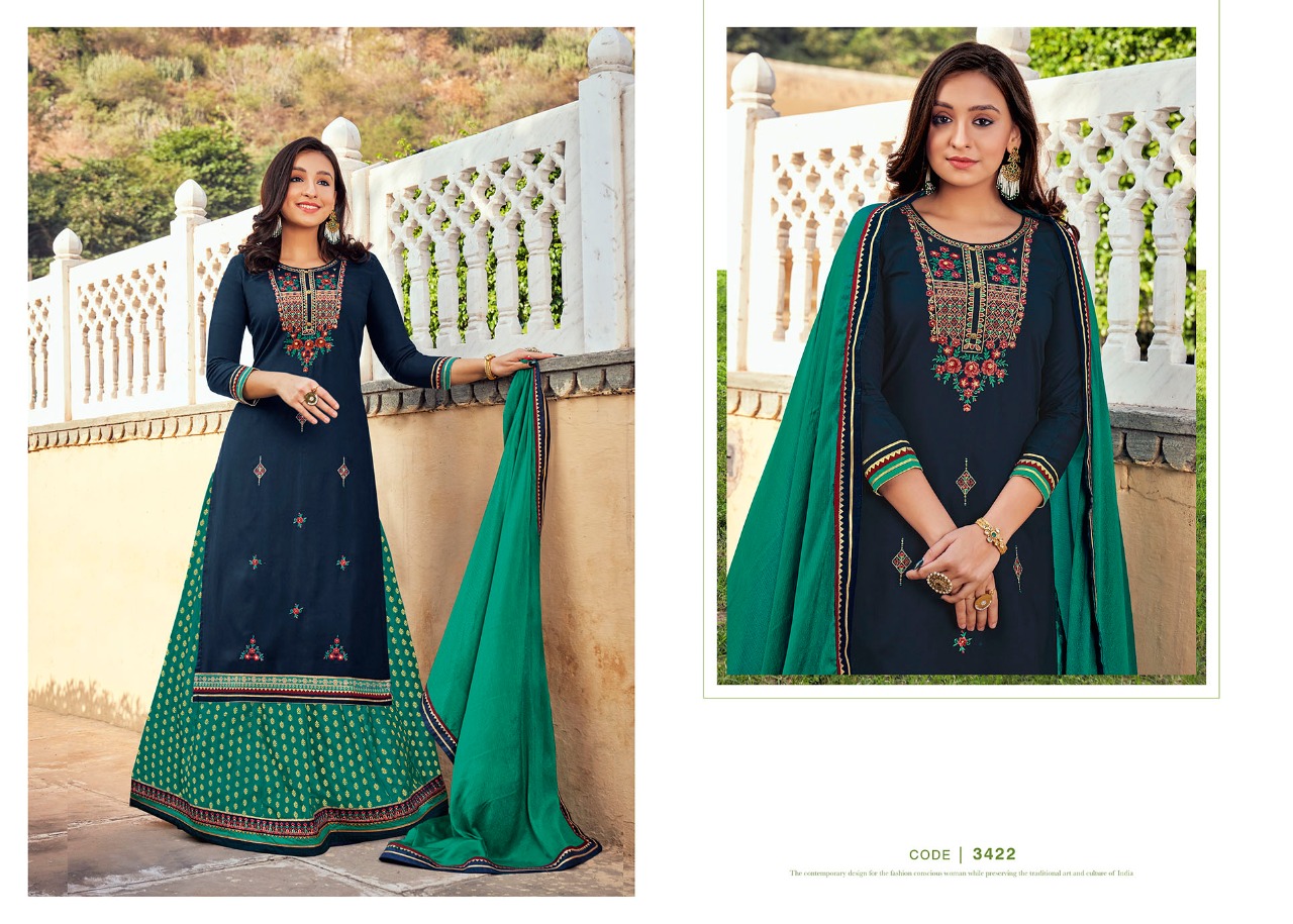 rangoon apsara vol 7 rayon classic trendy look top bottom with dupatta catalog