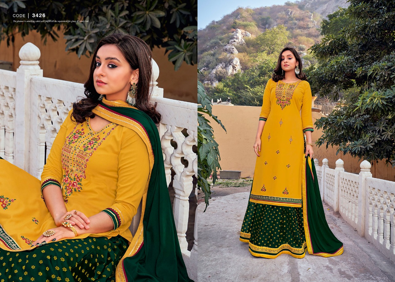 rangoon apsara vol 7 rayon classic trendy look top bottom with dupatta catalog