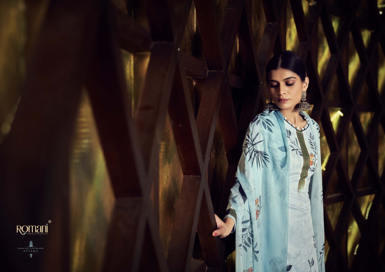 romani apsara cotton innovative style salwar suit catalog